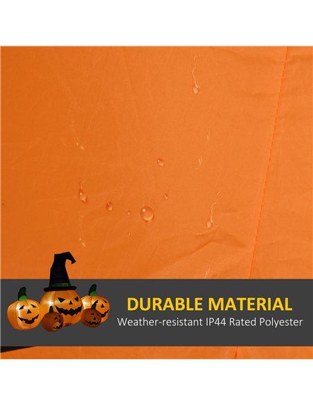 Outsunny 6ft Inflatable Halloween Large Pumpkin in Hat with Four Small Pumpkins, Blow-Up Outdoor LED Display for Lawn, Garden, P - pic 205016 | FastDaddyshop