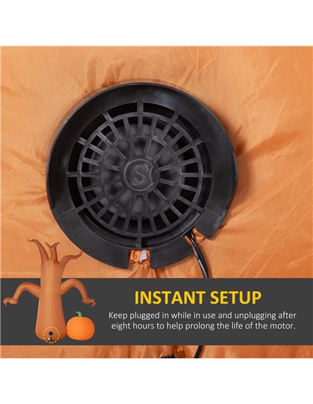 Outsunny 7.9ft Light-Up Halloween Tree Inflatable - pic 205034 | FastDaddyshop
