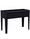 Outsunny Raised Planter, Metal Raised Garden Bed on Legs with Drainage Hole and Foot Covers, Black