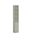 HOMCOM Bookcase Adjustable Shelf Bookshelf Anti-Tip Hardware 6-Tier Storage Cabinet Light Green