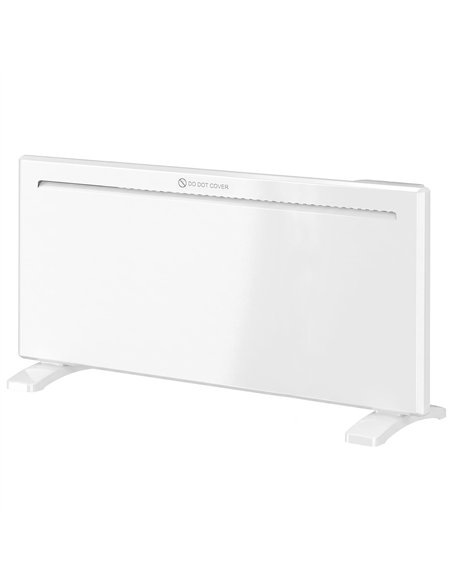 HOMCOM Smart Panel Heater Wall Mounted/Freestanding, Electric Heater with Weekly Timer, Open Window & Anti-Frost, 2000W, White - pic 206856 | FastDaddyshop