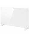 HOMCOM 1500W Smart Panel Heater Wall Mounted & Freestanding, Electric Heater with Weekly Timer, Open Window & Anti-Frost, White
