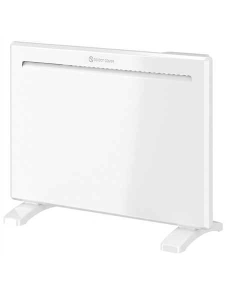 HOMCOM Smart Panel Heater Wall Mounted/Freestanding, Electric Heater with Weekly Timer, Open Window & Anti-Frost, 1000W, White - pic 206883 | FastDaddyshop