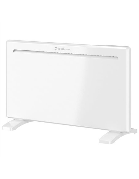 HOMCOM Smart Panel Heater Wall Mounted/Freestanding, Electric Heater with Weekly Timer, Open Window & Anti-Frost, 1500W, White - pic 206892 | FastDaddyshop