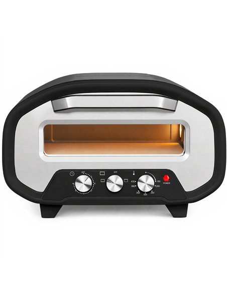 HOMCOM Electric Pizza Oven, Pizza Maker with 3 Knob Control and Ceramic Stone, Viewing Window, 2200W - pic 206982 | FastDaddyshop