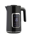 HOMCOM Electric Kettle, 1.7L Fast Boil 3000W Water Kettle with LED Display, Adjustable Temperature, Keep Warm Function, Black