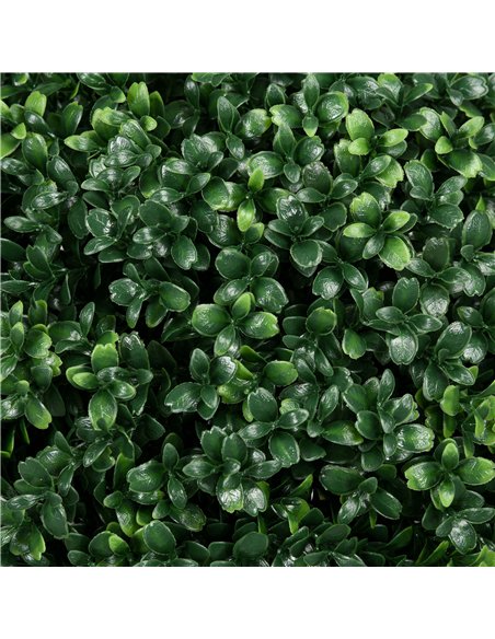 HOMCOM Artificial Boxwood Trees w/ Ground Stake, Set of 2 Ball Shaped Topiary Trees for Home Office & Living Room, UV Resistant - pic 208572 | FastDaddyshop
