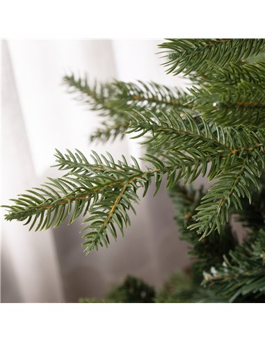 HOMCOM 5ft Bare Artificial Christmas Tree, with 1309 Tips - Green