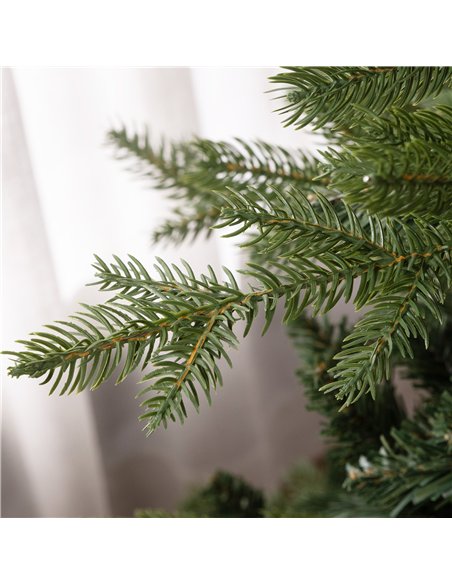 HOMCOM 5ft Bare Artificial Christmas Tree, with 1309 Tips - Green - pic 208727 | FastDaddyshop