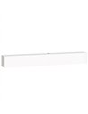HOMCOM 80cm Floating TV Stand, Wall Mount TV Unit with Cable Management Hole, Fits up to 72" TV, White