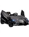 HOMCOM Lamborghini Sian Licensed Electric Car for Kids, 12V Kids Electric Ride on Car with Dual Motors, Remote Control, Black