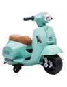 HOMCOM Vespa Licensed 6V Kids Electric Motorbike Ride On Motorcycle  Battery Powered for 18-36 Months with Horn, Green