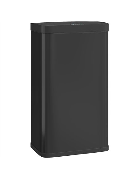 HOMCOM 45L Kitchen Sensor Bin - Black - pic 209610 | FastDaddyshop