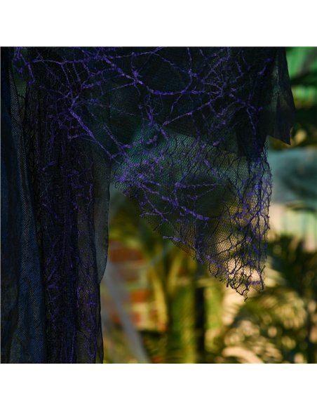 HOMCOM 6ft Outdoor Halloween Decoration Witch, Hanging Witch Prop Life Size with Sound and Motion Activated, Light Up Eyes, Talk - pic 210149 | FastDaddyshop