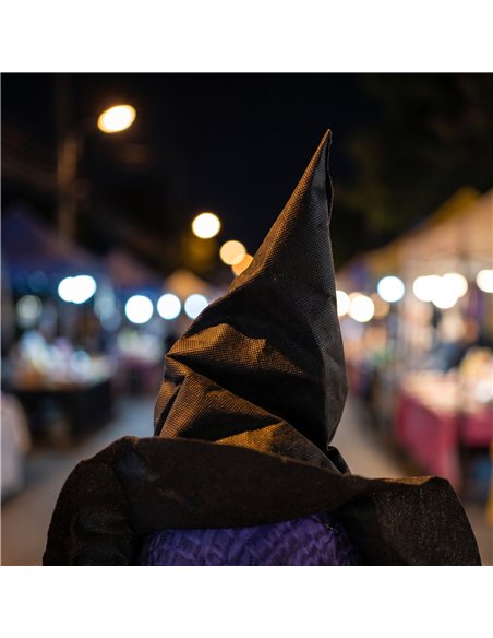 HOMCOM 120cm Witches Holding Hands Halloween Decorations Outdoor Indoor, Scary Halloween Witch Decor with Light-Up Heads - pic 210248 | FastDaddyshop