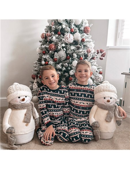 HOMCOM 6 Ft Snow Flocked Artificial Christmas Tree Xmas Pine Tree with Realistic Branches, Auto Open and Steel Base, Green - pic 210437 | FastDaddyshop