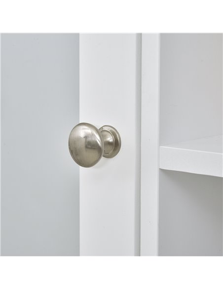 Kleankin Bathroom Wall Mount Cabinet with Mirror, Adjustable Shelf, White - pic 21091 | FastDaddyshop