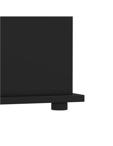 HOMCOM Storage Chest, 102L Blanket Box, Shoe Bench with Safety Hinged Lid, Bed End Bench for Bedroom, 80 x 40 x 45cm, Black