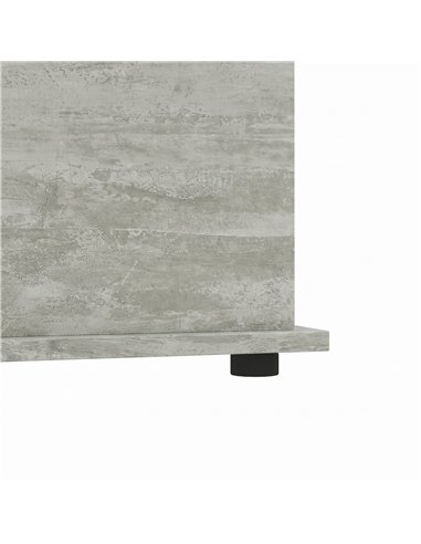 HOMCOM Storage Chest, 102L Blanket Box, Shoe Bench with Safety Hinged Lid, Bed End Bench for Bedroom, 80 x 40 x 45cm, Grey