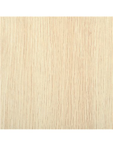 HOMCOM Four-Drawer Office Filing Cabinet, with Wheels - Natural Wood Finish