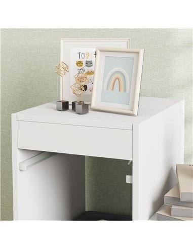 AIYAPLAY Toy Storage Organiser, Three-Layer Kids Toy Storage Units, with Removable Bins, for Ages 3-8 Years, Grey