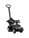 AIYAPLAY 2 in 1 Baby Ride on Push Car Mercedes-Benz C-Class Licensed Walker Foot to Floor Push-Along with Removable Handle, Blac