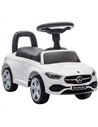 AIYAPLAY Official Mercedes-Benz Ride On Car, Foot to Floor Sliding Walker with Horn, Engine Sounds and Under-Seat Storage, White