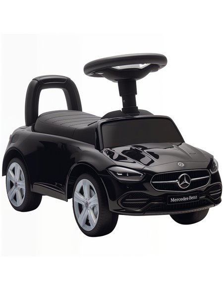 AIYAPLAY Official Mercedes-Benz Ride On Car, Foot to Floor Sliding Walker with Horn, Engine Sounds and Under-Seat Storage, Black - pic 212371 | FastDaddyshop