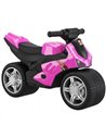 AIYAPLAY Balance Bike with Music Extra-Wide Wheels Toddler Bike for Boys Girls Pink