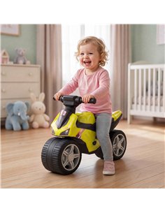 AIYAPLAY Balance Bike with Music Extra-Wide Wheels Toddler Bike for Boys Girls Green 2