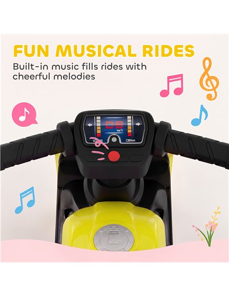 AIYAPLAY Balance Bike with Music Extra-Wide Wheels Toddler Bike for Boys Girls Green - pic 212420 | FastDaddyshop