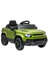 AIYAPLAY Land Rover Licensed 12V Kids Ride on Car with Remote, Suspension, Slow Start, 3 Speeds, Lights, Music, Horn, Green