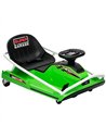 AIYAPLAY 24V Electric Go Kart for Kids with Drift Mode, 300W Brushless Motor, Soft Start and Dual Speed for Ages 6-10, Green