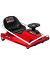 AIYAPLAY 24V Electric Go Kart for Kids with Drift Mode, 300W Brushless Motor, Soft Start and Dual Speed for Ages 6-10, Red