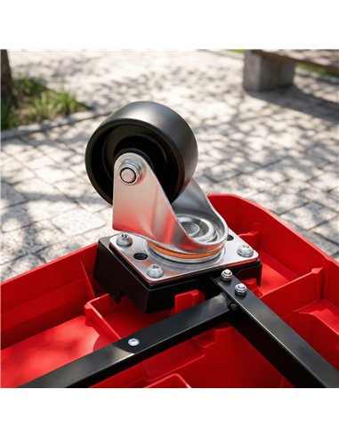 AIYAPLAY 24V Electric Go Kart for Kids with Drift Mode, 300W Brushless Motor, Soft Start and Dual Speed for Ages 6-10, Red
