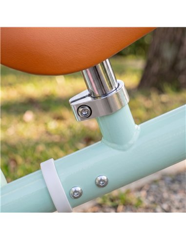 AIYAPLAY Baby Balance Bike for 1-2 Years Old, Light-up Toddler Balance Bike with Adjustable Seat, 4 Silent EVA Wheels, Green