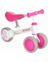 AIYAPLAY Balance Bike for Kids 1-2 Years, Toddler Bike with Adjustable Seat and Lighting Rear Wheels for Boys and Girls, Pink