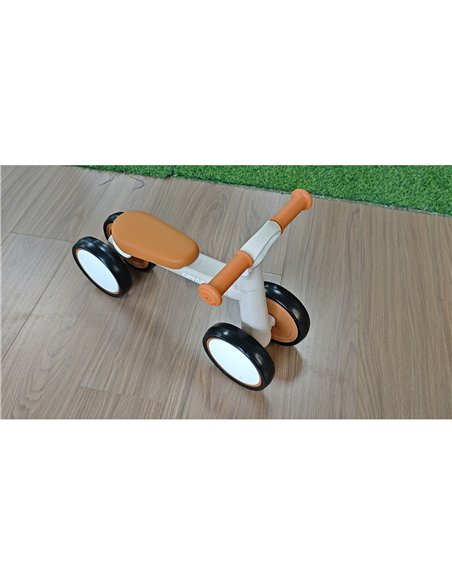AIYAPLAY Balance Bike, Lightweight Baby Balance Bike with Foldable Design, Adjustable Seat, No Pedal for 1-2 Years, Cream White - pic 212683 | FastDaddyshop