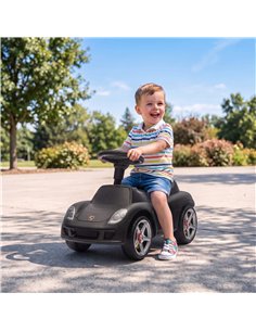 AIYAPLAY Ride on Car, Porsche Licensed Toddler Push Car with Horn, Headlights, Sound and Steering Wheel for 18-36 Months, Matte  2