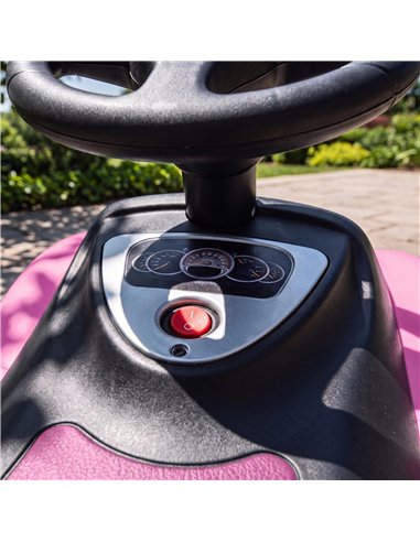 AIYAPLAY Ride on Car, Porsche Licensed Toddler Push Car with Horn, Headlights, Sound and Steering Wheel for 18-36 Months, Pink