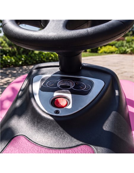 AIYAPLAY Ride on Car, Porsche Licensed Toddler Push Car with Horn, Headlights, Sound and Steering Wheel for 18-36 Months, Pink - pic 212711 | FastDaddyshop