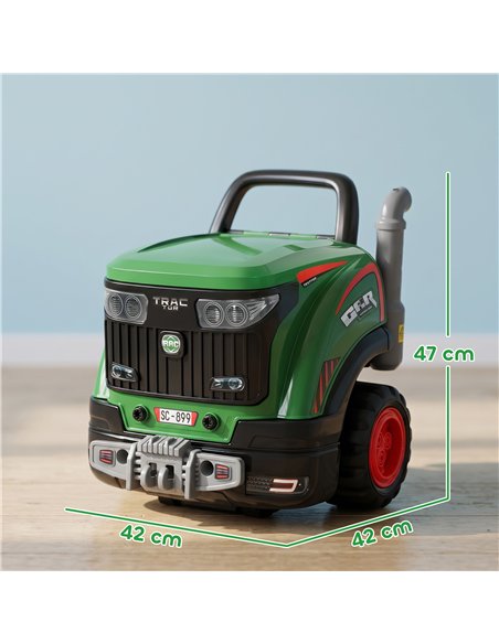 AIYAPLAY Kids Truck Engine Toy, Toy Steering Wheel with Spray, Lights and Sounds, Educational Gifts for 3-6 Years, Green - pic 212724 | FastDaddyshop