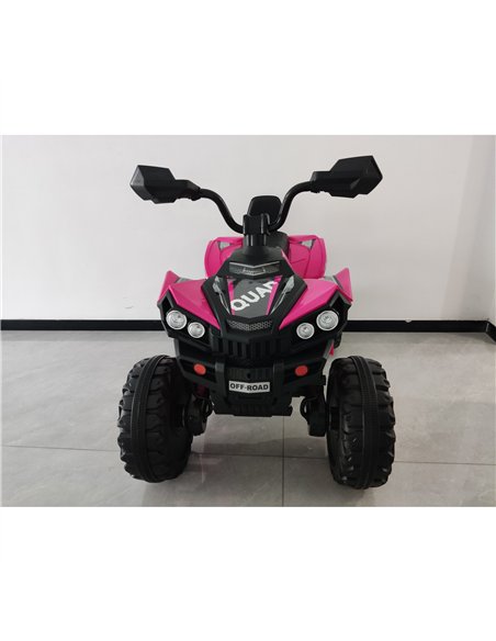 AIYAPLAY 24V 2 Seater Electric Quad Bike for Kids, Ride On Car ATV Toy w/ Forward Backward, for Boys Girls 3-8 Years, Pink - pic 212768 | FastDaddyshop