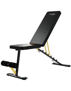 SPORTNOW Adjustable Weight Bench, 300kg Incline Decline Flat Foldable Bench Press with 7 Backrest Positions and Resistance Bands