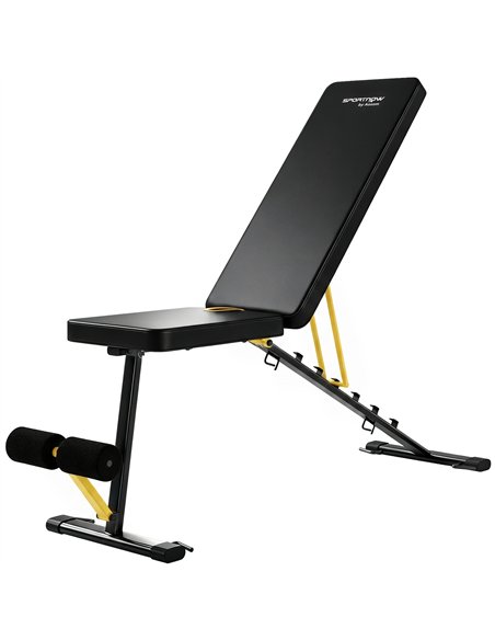 SPORTNOW Adjustable Weight Bench, 300kg Incline Decline Flat Foldable Bench Press with 7 Backrest Positions and Resistance Bands - pic 212992 | FastDaddyshop