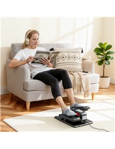 SPORTNOW Under Desk Elliptical Machine for Home, Electric Elliptical Machine with 12 Adjustable Speed, LED Monitor 2