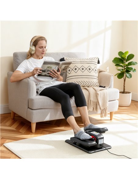 SPORTNOW Under Desk Elliptical Machine for Home, Electric Elliptical Machine with 12 Adjustable Speed, LED Monitor - pic 213209 | FastDaddyshop