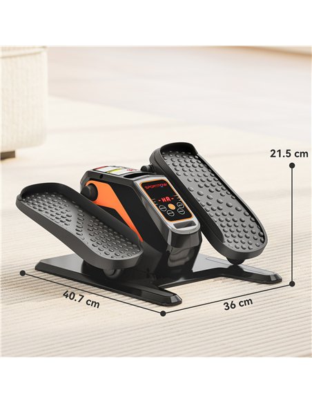 SPORTNOW Under Desk Elliptical Machine for Home, Electric Elliptical Machine with 12 Adjustable Speed, LED Monitor - pic 213210 | FastDaddyshop