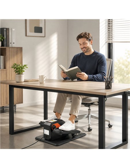 SPORTNOW Under Desk Elliptical Machine for Home, Electric Elliptical Machine with 12 Adjustable Speed, LED Monitor - pic 213215 | FastDaddyshop