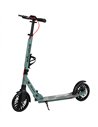 SPORTNOW Foldable Kick Scooter with Height Adjustable Handlebar, One-click Folding Adult Scooters with 200 mm Big Wheels, Silver